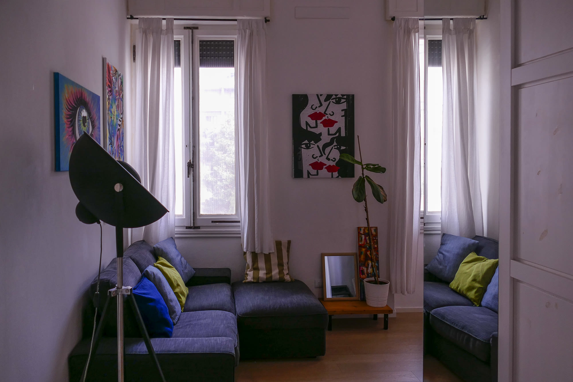 The Color House in Florence — interni