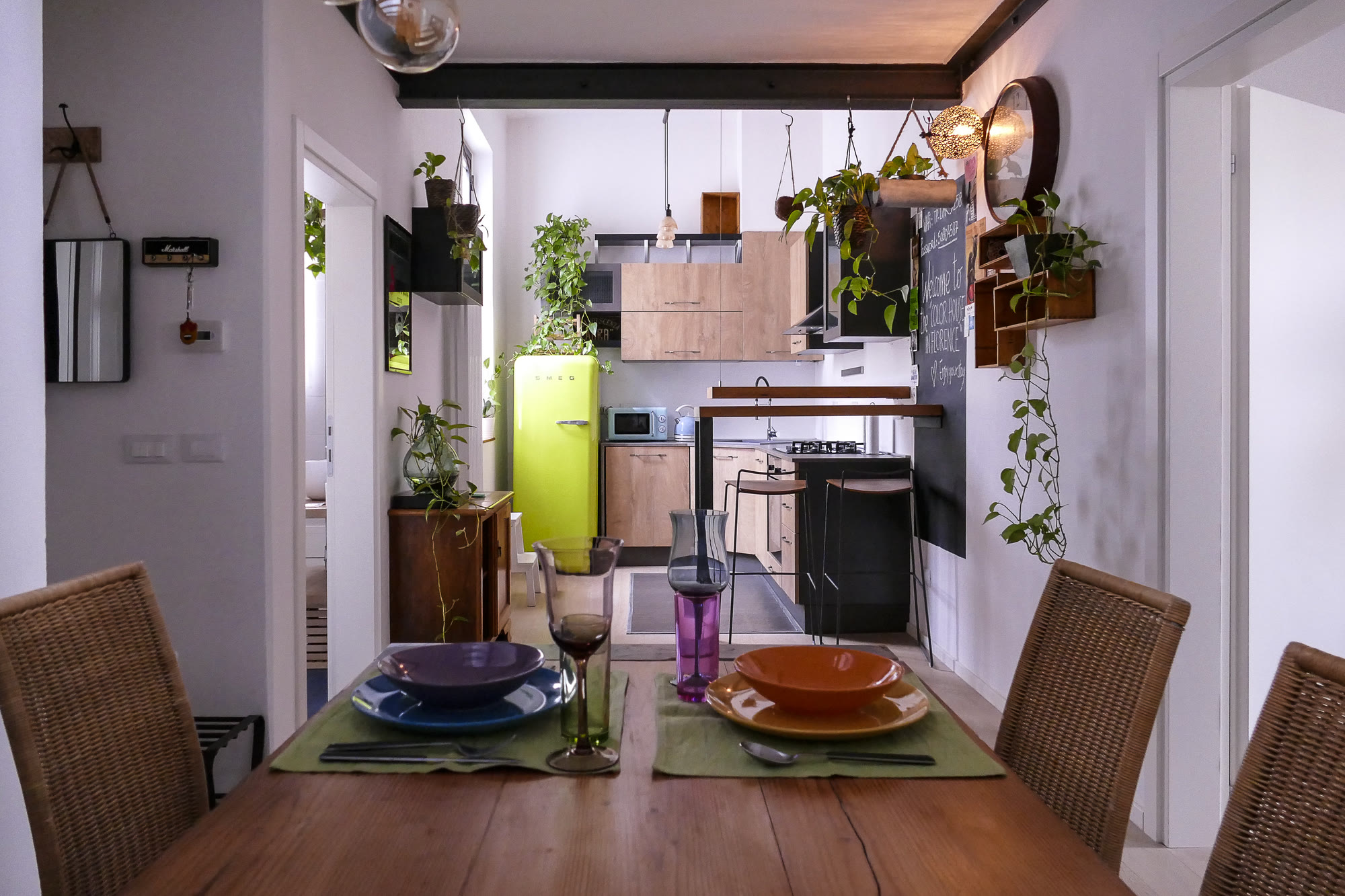 The Color House in Florence — interni